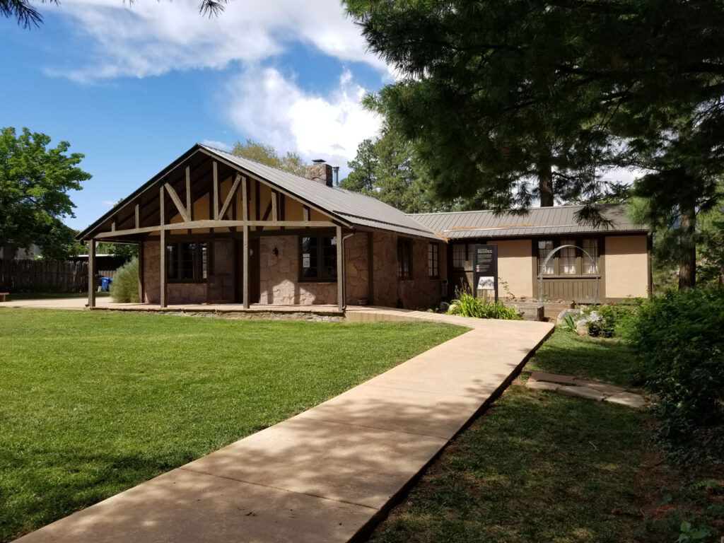 Back of the Hans Bethe House - present day
